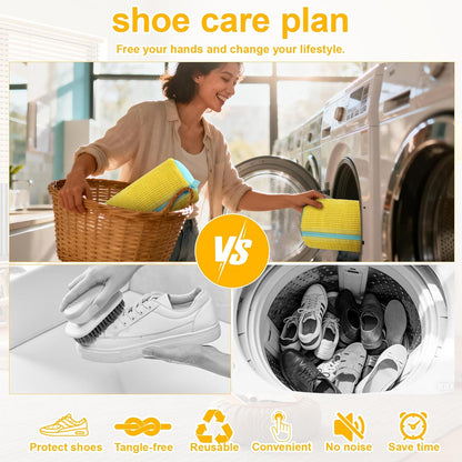 Shoe Washing Machine Bag – Reusable Laundry Shoe Bag