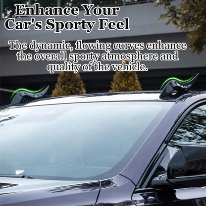 1 Pair Car Roof Dragon Horns Modification