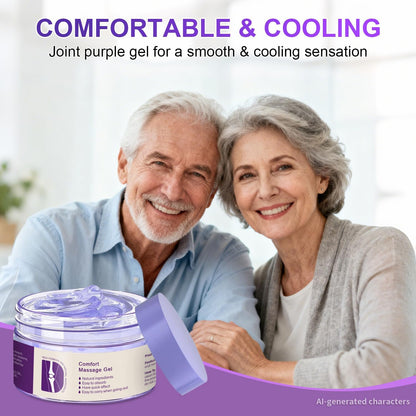 Joint Comfort Massage Gel, Soothes Discomfort for Neck, Back, Knees, Lumbar, and Feet