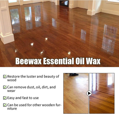 Beeswax Wood Polish - Furniture Polish with Tool