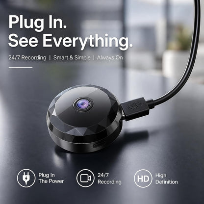 Mini Magnetic WiFi Security Camera 1080P HD with Night Vision & Motion Detection