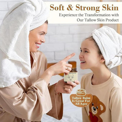 Whipped Tallow Honey Lip Balm, Tallow Honey Body Balm
