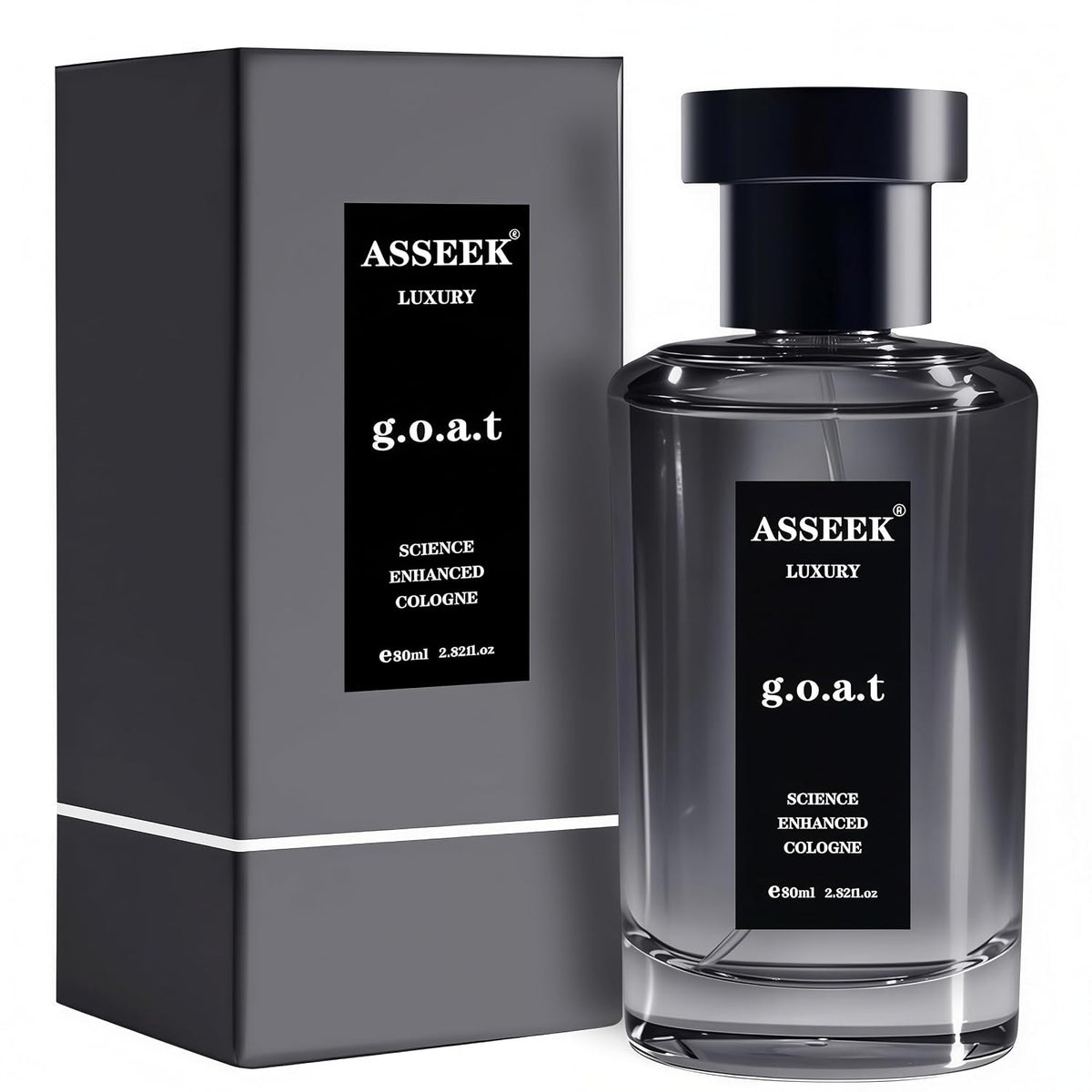 Luxury G.O.A.T Perfume for Men, Upgraded Long-Lasting Woody Citrus Fragrance with Fresh Masculine Notes