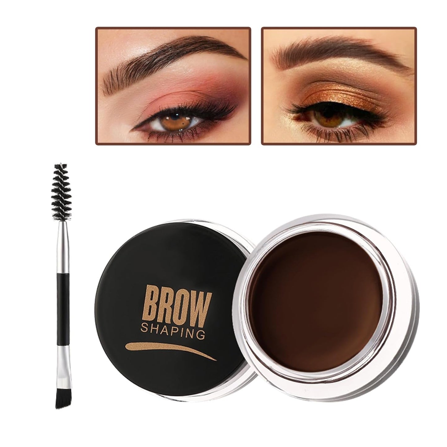 3D Matte Eyebrow Cream Long Lasting Waterproof and Enhancers Eyebrow Soft Smooth