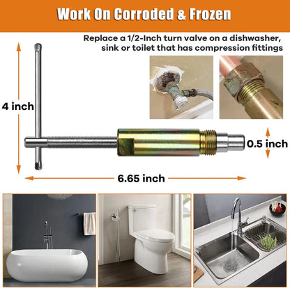Compression Sleeve Puller Remove Tool Nut & Ferrule of Pipe- Sleeve Remover