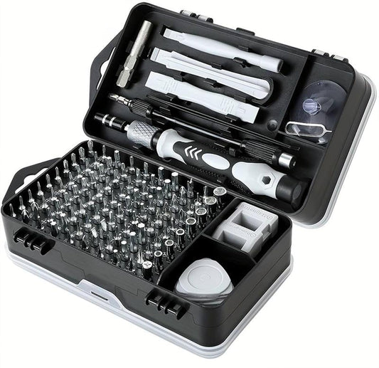 115 In 1 Multifunctional Precision Portable Screwdriver Set for Electronics, Watch, Computer Repair