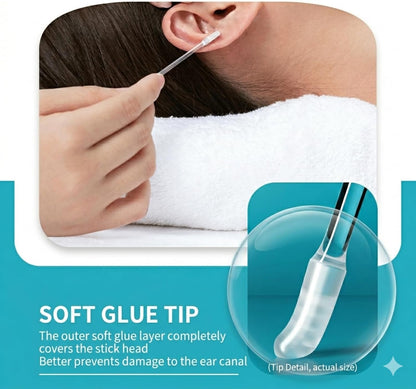 24Pcs Ear Wax Removal Tools,Reusable Stickiness Ear Swab for Both Adults and Children