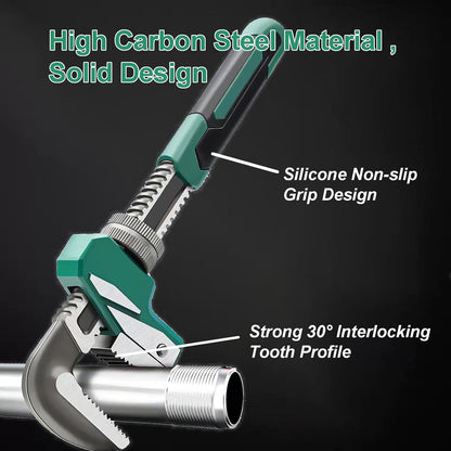 Adjustable Wrench for Construction Machine Automobiles Home Repairs