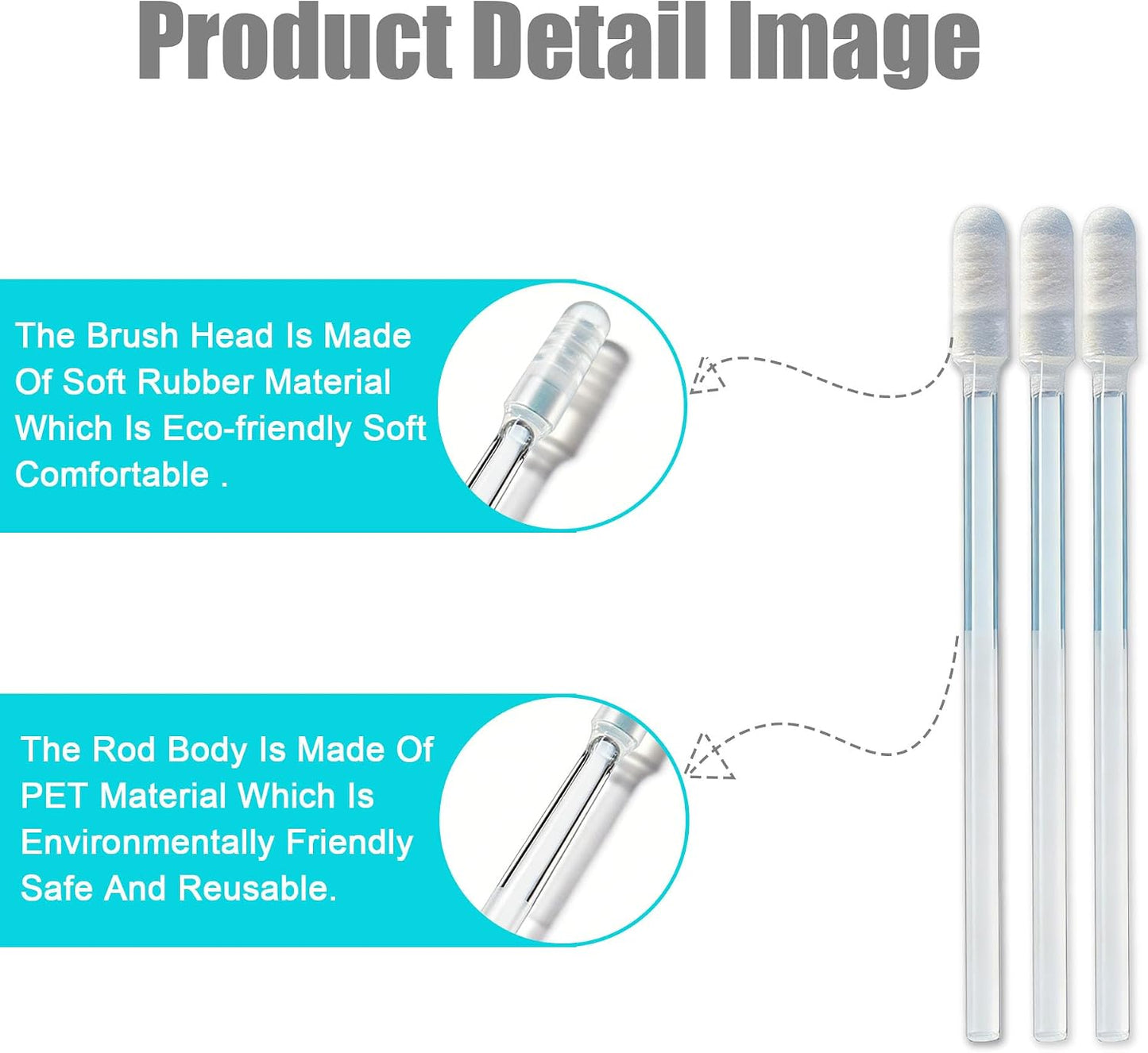 48PCS Sticky Ear Cleaning Stick, Reusable Earwax Removal Adhesive Swabs