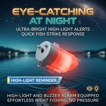 2 PCS High-Sensitivity Luminous Fishing Float with Electronic Buzzer Alert