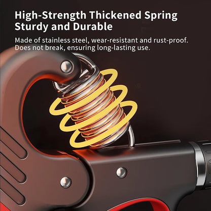 Hand Gripper Grip Strength Trainer with Adjustable Resistance & Automatic Counter