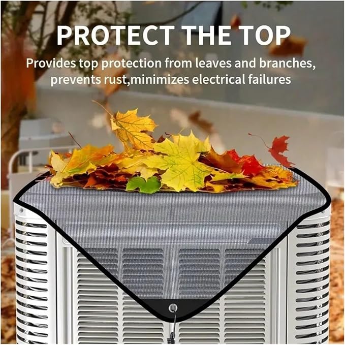 Update Air Conditioner Cover - AC Cover Designed To Protect Coils From Clogging