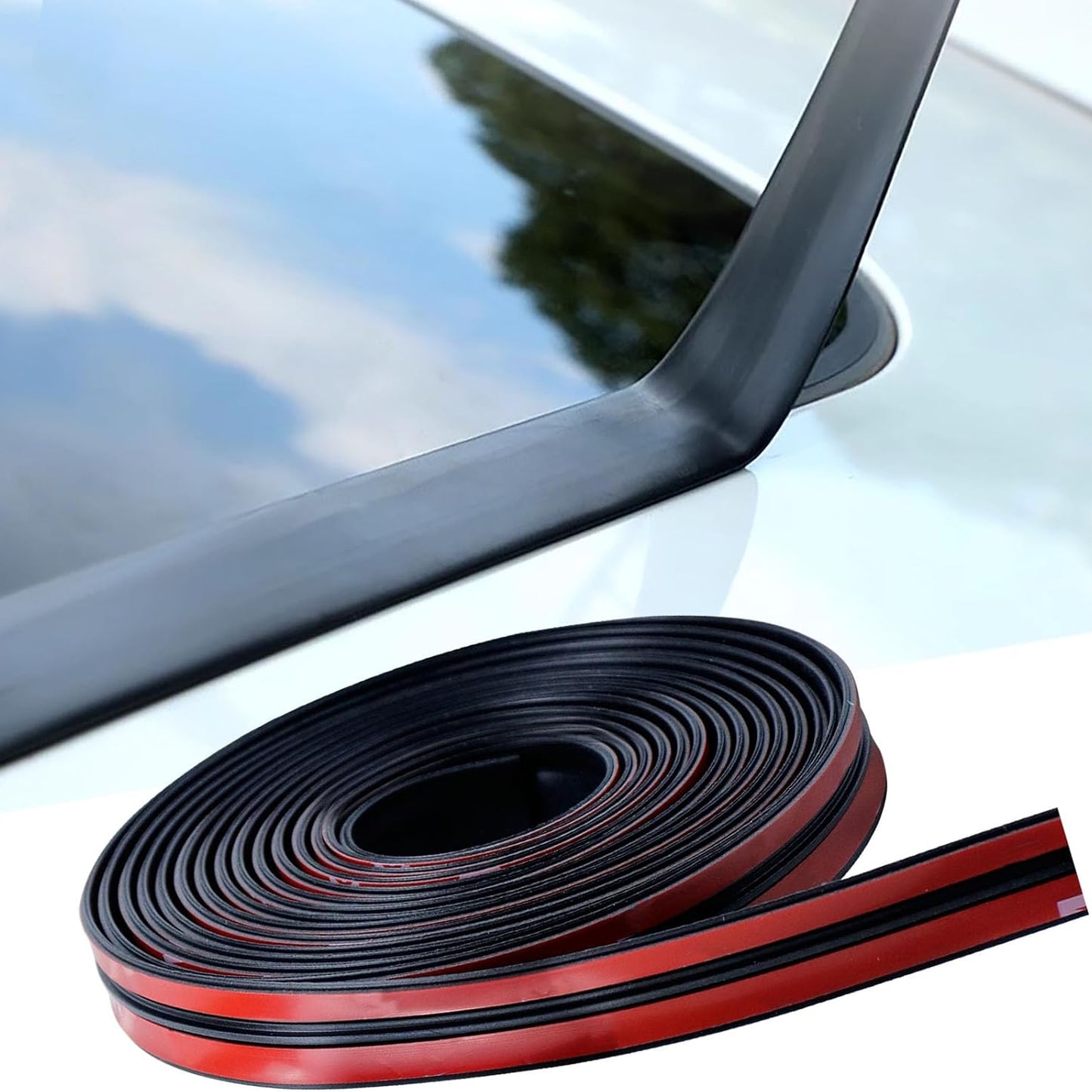 9.8 Ft T Shape Sunroof Sealing Strip Windshield Rubber Seal Car