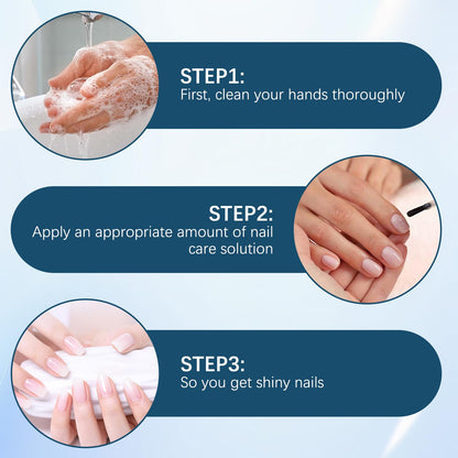 2 Pcs 3 Days Nail Care - Keratin Amino Acid Nail Care, Strengthening and Hydration