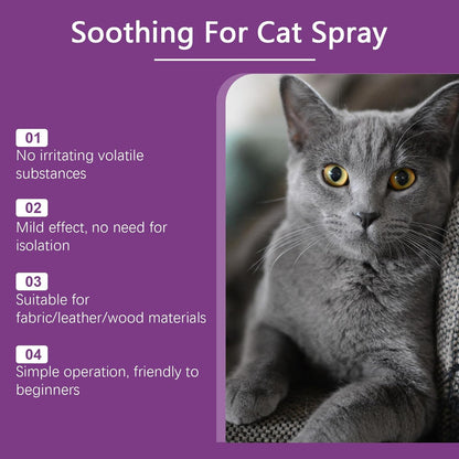 Natural Pet Deterrent Spray, Pet Deterrent for Furniture Protection, Pee Spraying