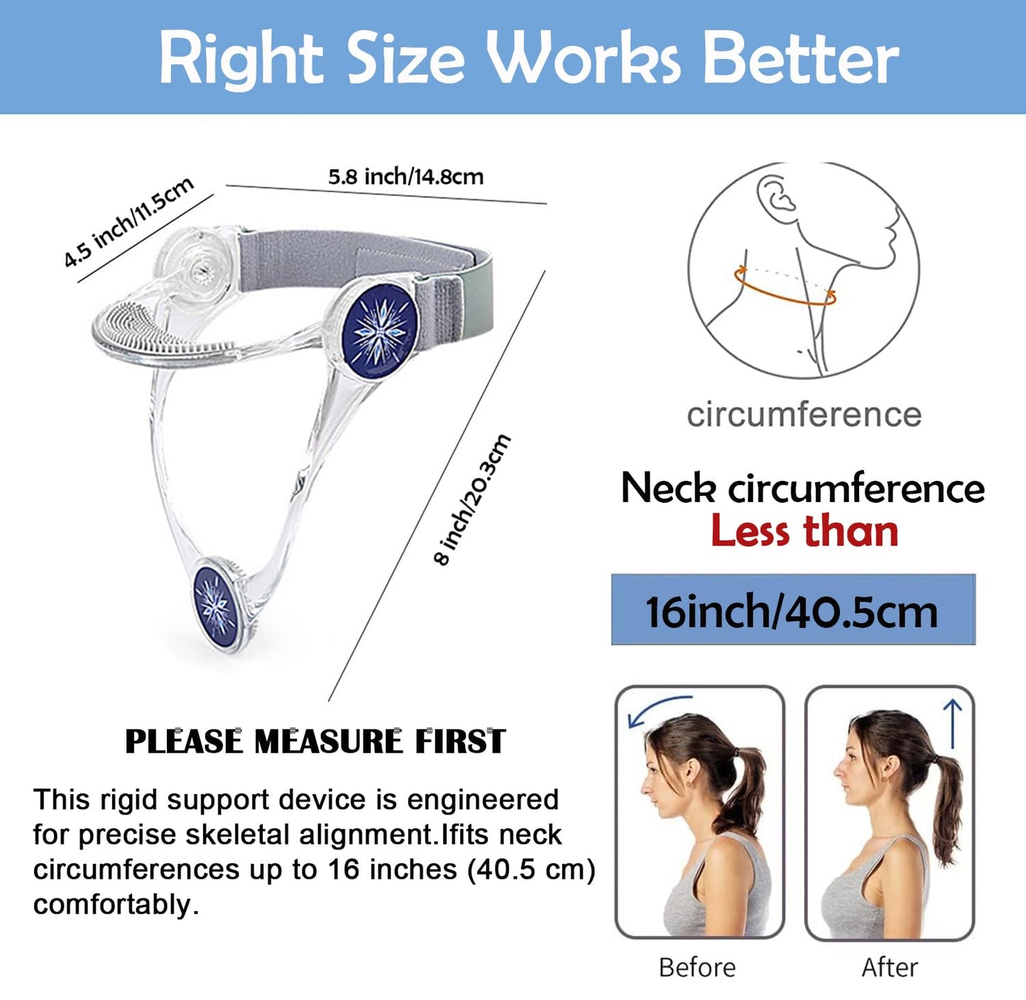 Neck Brace for Neck Pain and Support