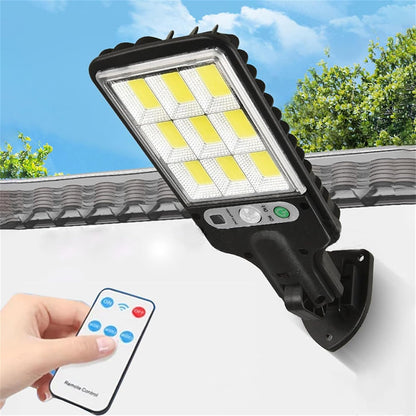 Solar Lights Outdoor, Outdoor Sensor Street Light Garden Corridor Smart Lighting