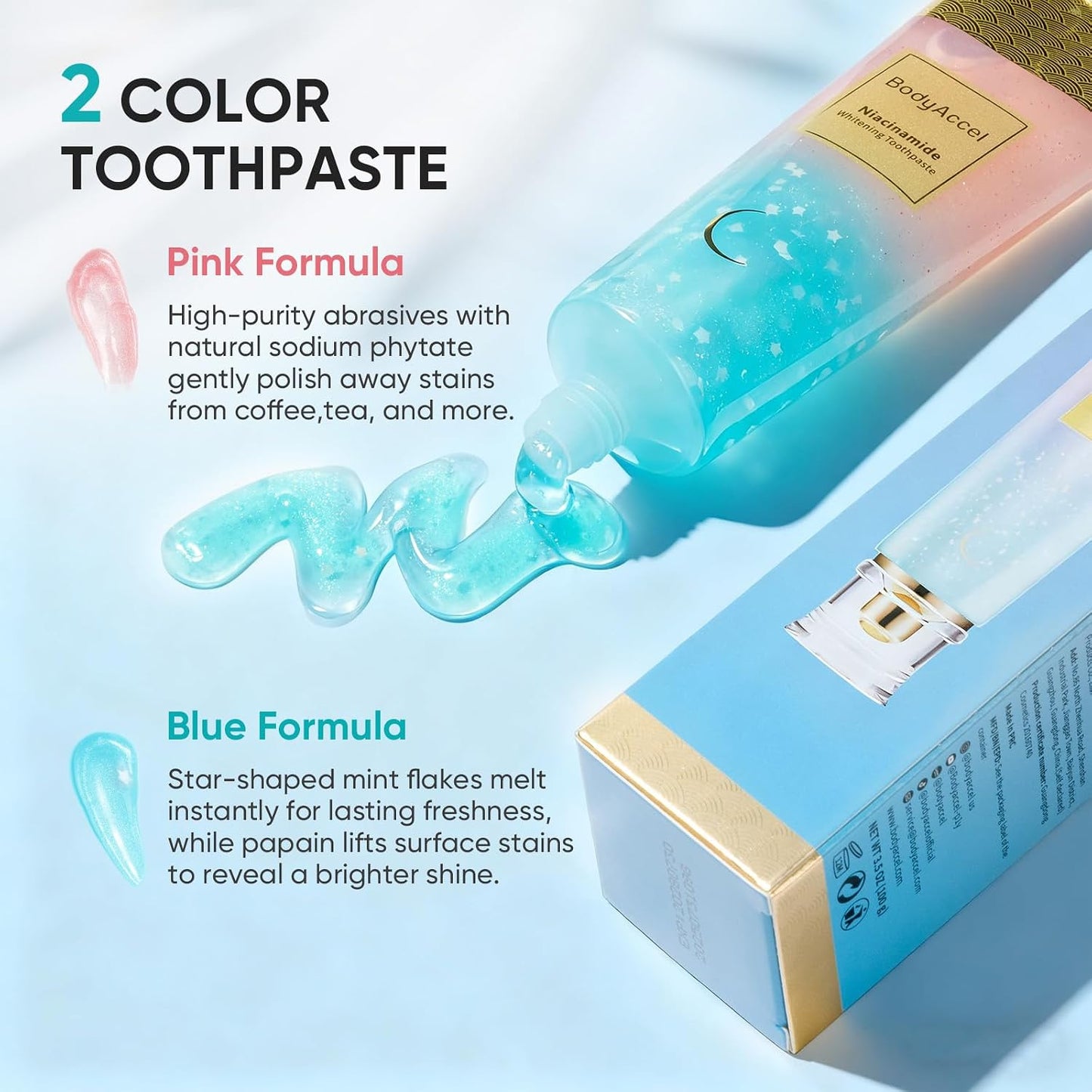 Niacinamide Whitening Toothpaste, Niacinamide Intensive Whitening Toothpaste