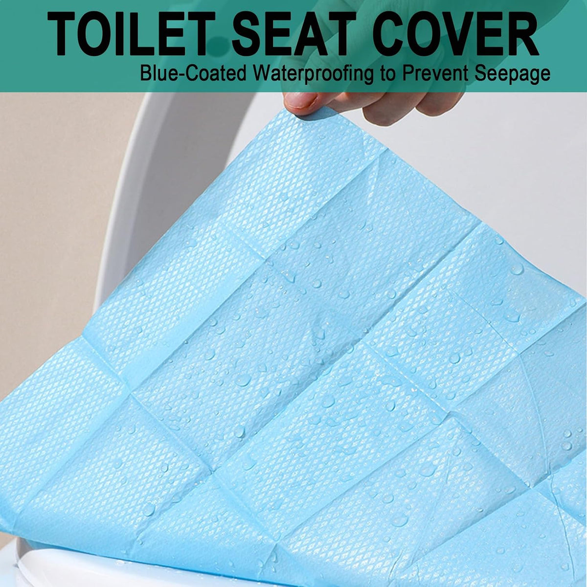 20 Pcs Toilet Seat Covers Disposable Travel Portable Toilet Liners