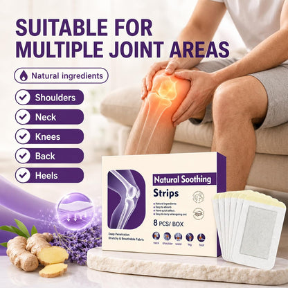 2Pack Natural Soothing Strips, Soothing Joint Patches, Deep Penetration, Care Joint and Muscle