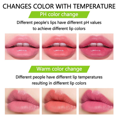 3Pcs 24-Hour Color-Changing Everyday Lip Balm with Lipstick Effect
