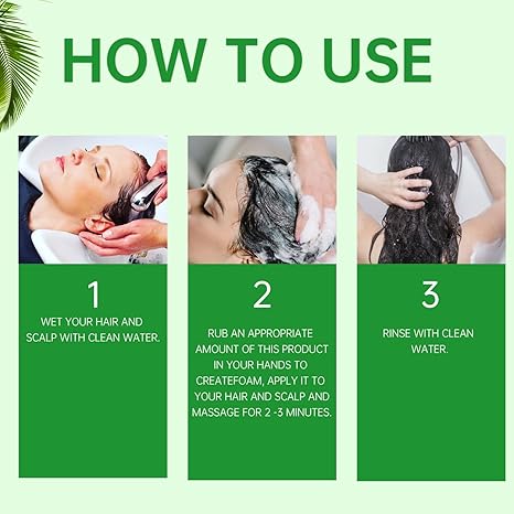 Batana Oil Shampoo, Rosemary Oil Shampoo with Rosemary Extract, Suitable for Men & Women