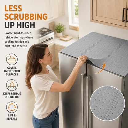 5Pcs Disposable Fridge Top Oil Absorbent Mat 24 * 36in Waterproof Dust Proof Pad