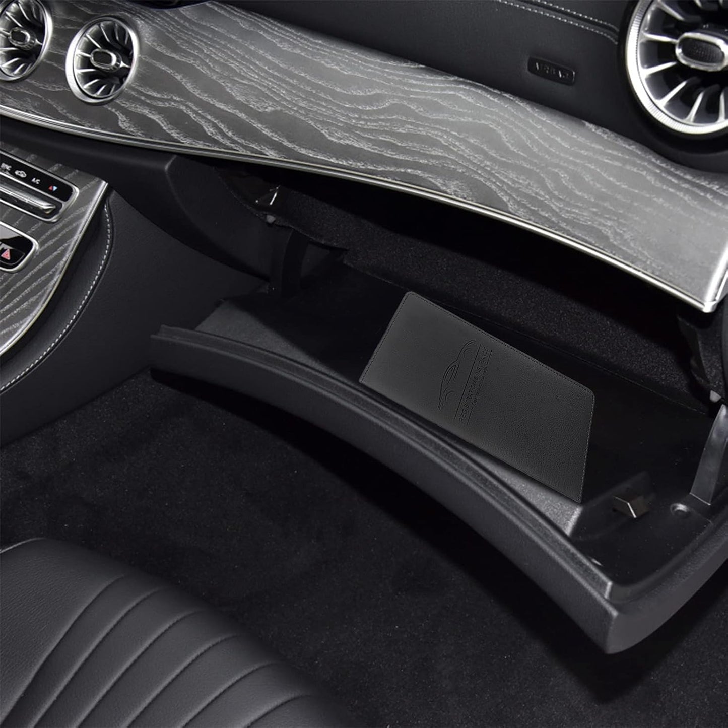 Car Registration & Insurance Card Holder, Magnetic Closure Vehicle Wallet