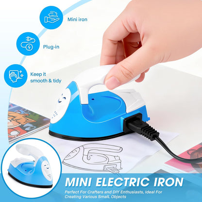 Mini Craft Iron Mini Iron Press Portable Travel Crafting Craft Clothes