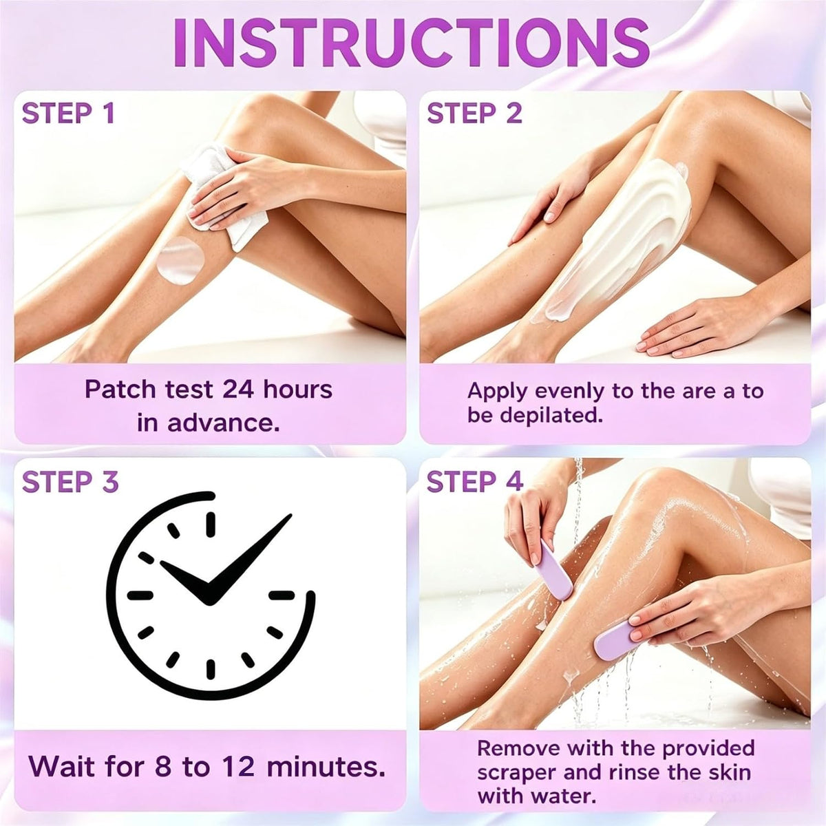 Bikini Pain-Free Hair Removal Cream for Sensitive Skin