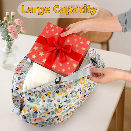 Large Capacity Portable Oxford Cloth Accordion Travel Bag