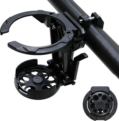 2PCS Bike Water Holder, Rotating Foldable Adjustable Folding