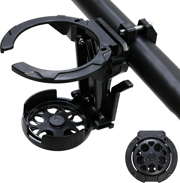 2PCS Bike Water Holder, Rotating Foldable Adjustable Folding