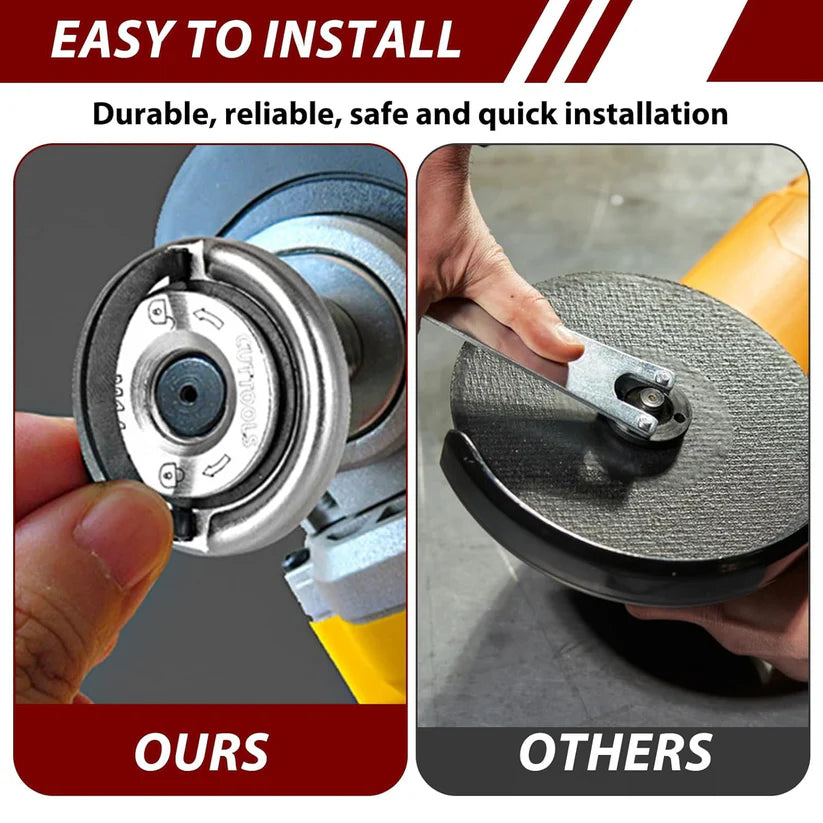 2PCS Quick Installation M10/M14 Thread Self-locking Pressure Plate for Angle Grinder