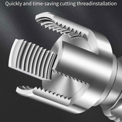 2PCS Internal & External Pipe Threading Tool 1/2'' & 3/4''