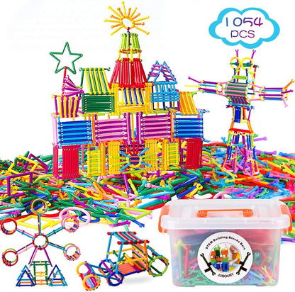 200pcs/set Random Color & Shape Magic Wand Building Block Set