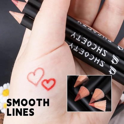 12 Colors Matte Lip Liner Set,Premium Waterproof Smooth Lip Pencils
