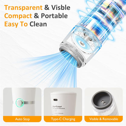 Handheld Vacuum Sealer for 10X Preservation & Fresh, Powerful 80Kpa