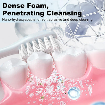 7.5% Nano Hydroxyapatite Toothpaste, Advanced Enamel Protection, Deep Cleaning Fluoride-Free Formula