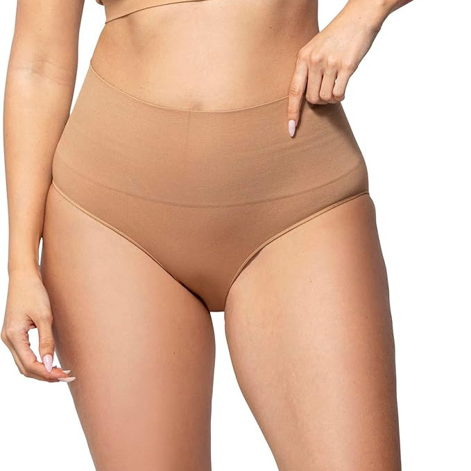 5pcs High Waisted Bikini Underwear Set for Women Tummy Control
