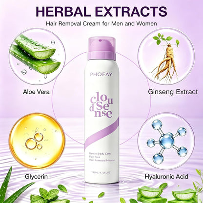 Bikini Pain-Free Hair Removal Cream for Sensitive Skin