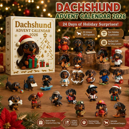 Dachshund Advent Calendar – 24 Days of Adorable Puppy Surprises