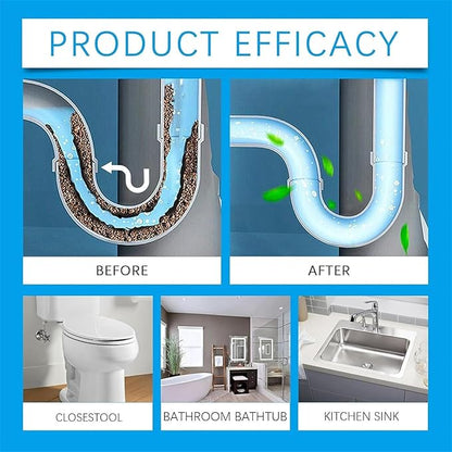 Strong Drain Effervescent Tablet, 2026 New Disposal Cleaner Tablets Eliminator Quickly Eliminates Odors