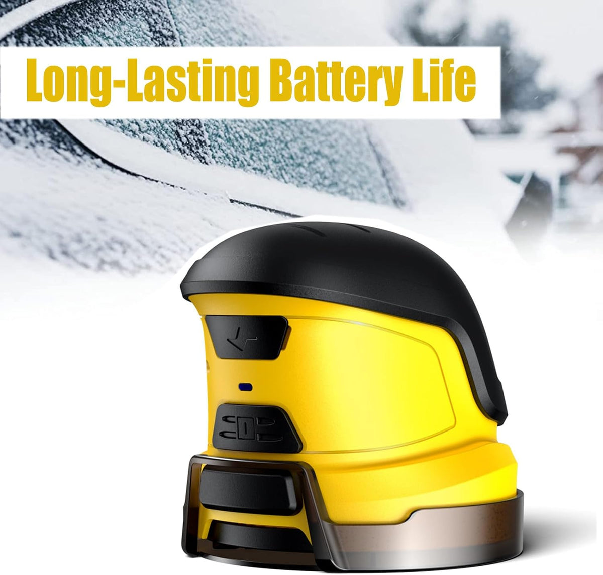 Electric Ice Scrapers for Car Wind Shield,Handheld Snow Scraper for Car,USB Rechargeable