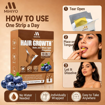 Hair-Nourishing Oral Lozenges: Daily care for smooth, moisturized, and strengthened hair