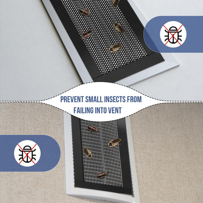 4Psc Magnetic Vent Cover, Mesh Grilles Dust Protection