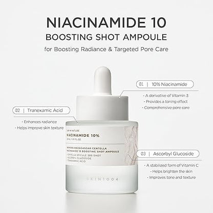 3Pcs Boosting Shot Ampoule, Volufiline & Hyaluronic Acid Serum for Face