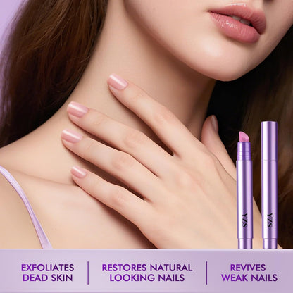 2PCS 3-in-1 Nail Care Pen, Cuticle Oil Cuticle Pusher Nail Oil Pen