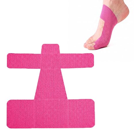 20Pcs Pre-Cut Bunion Support Tape, Elastic Breathable Latex-Free Kinesiology Tape