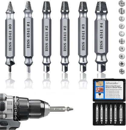 Damaged Screw Extractor Kit